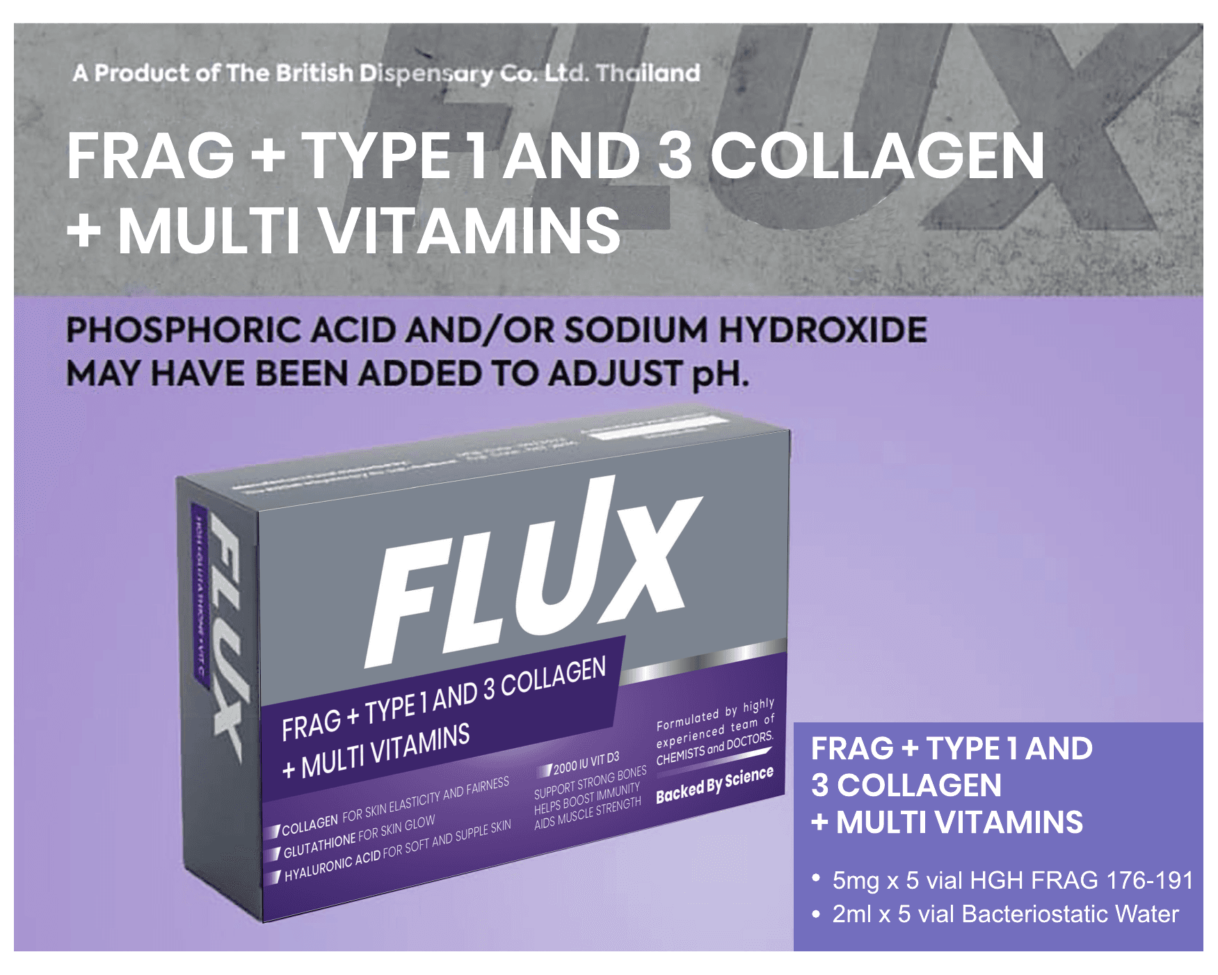 FRAG + TYPE 1 & 3 COLLAGEN + MULTIVITAMINS